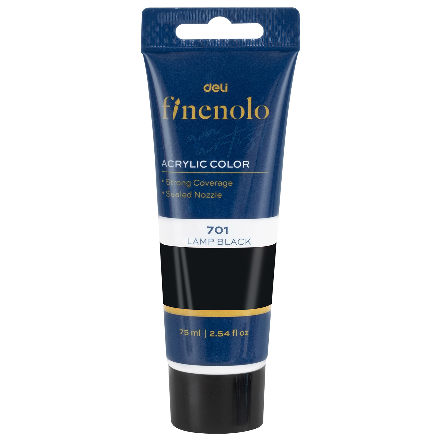 Art & Craft si Artizanat - Culori acrilice 75ml negru deli