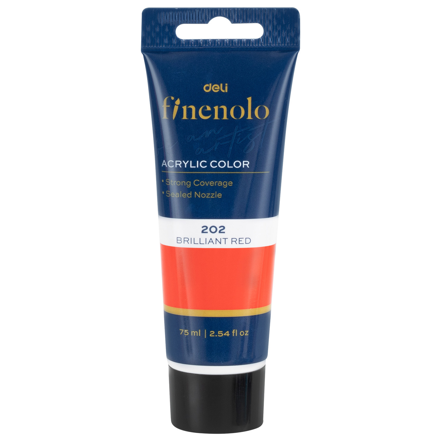 Art & Craft si Artizanat - Culori acrilice 75ml rosu deli