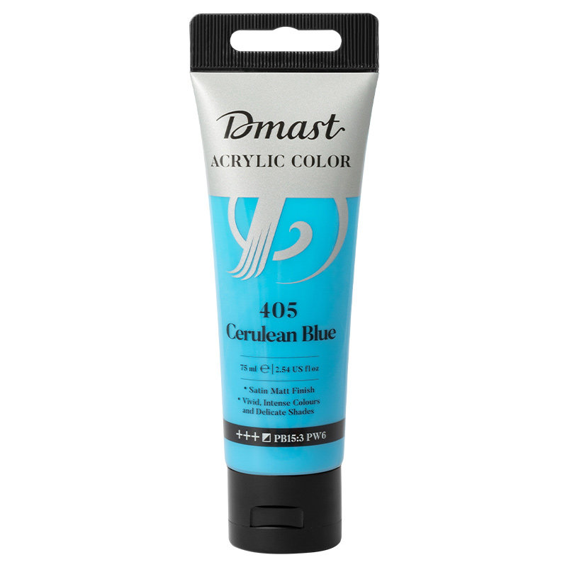 Art & Craft si Artizanat - Culori acrilice profesionale 75ml bleu ciel 405 dmast by pebeo