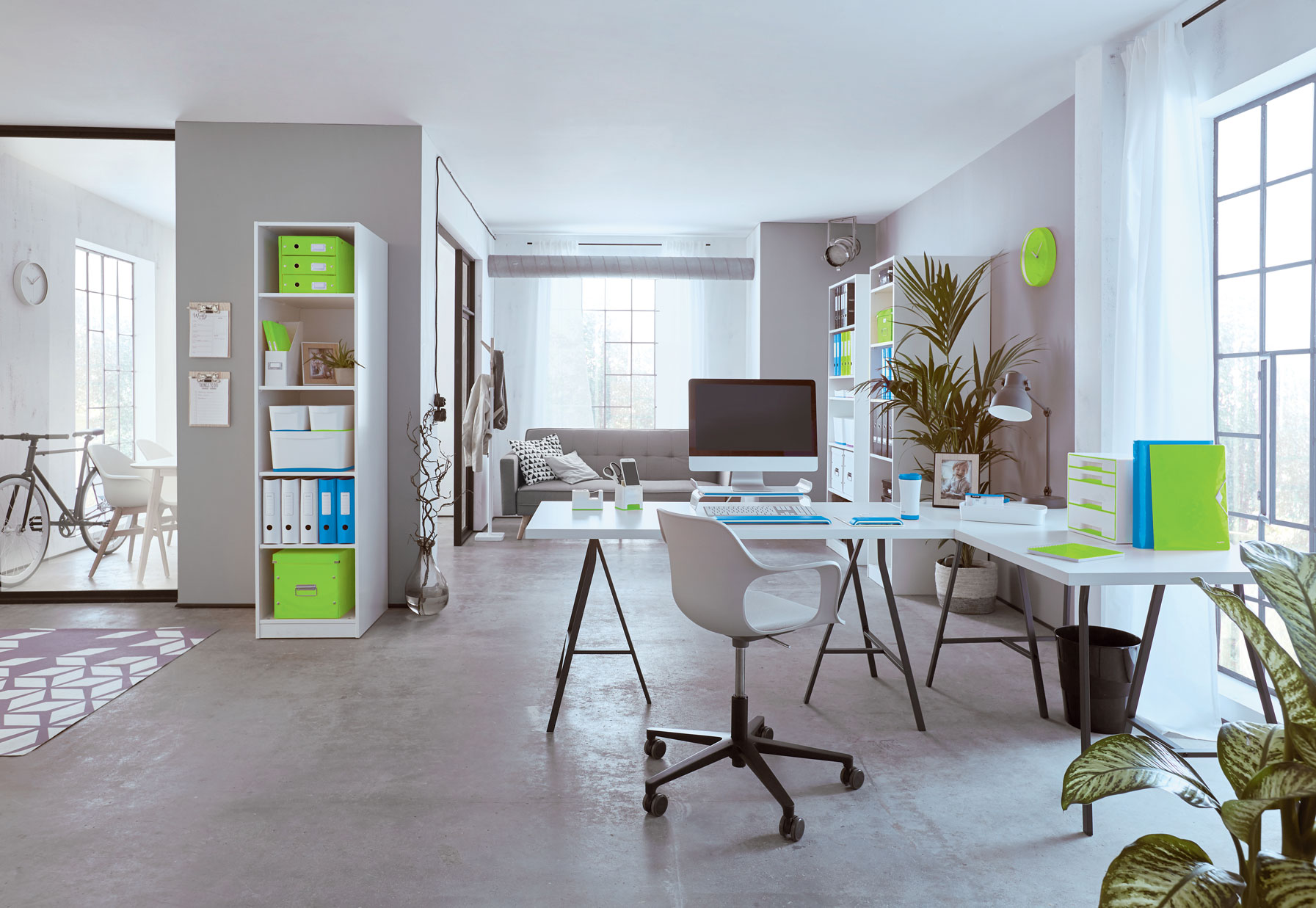 Cutie click&store mare cub verde leitz [1]
