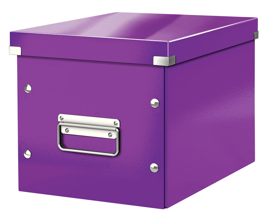 Arhivare - Cutie click&store medie cub mov leitz