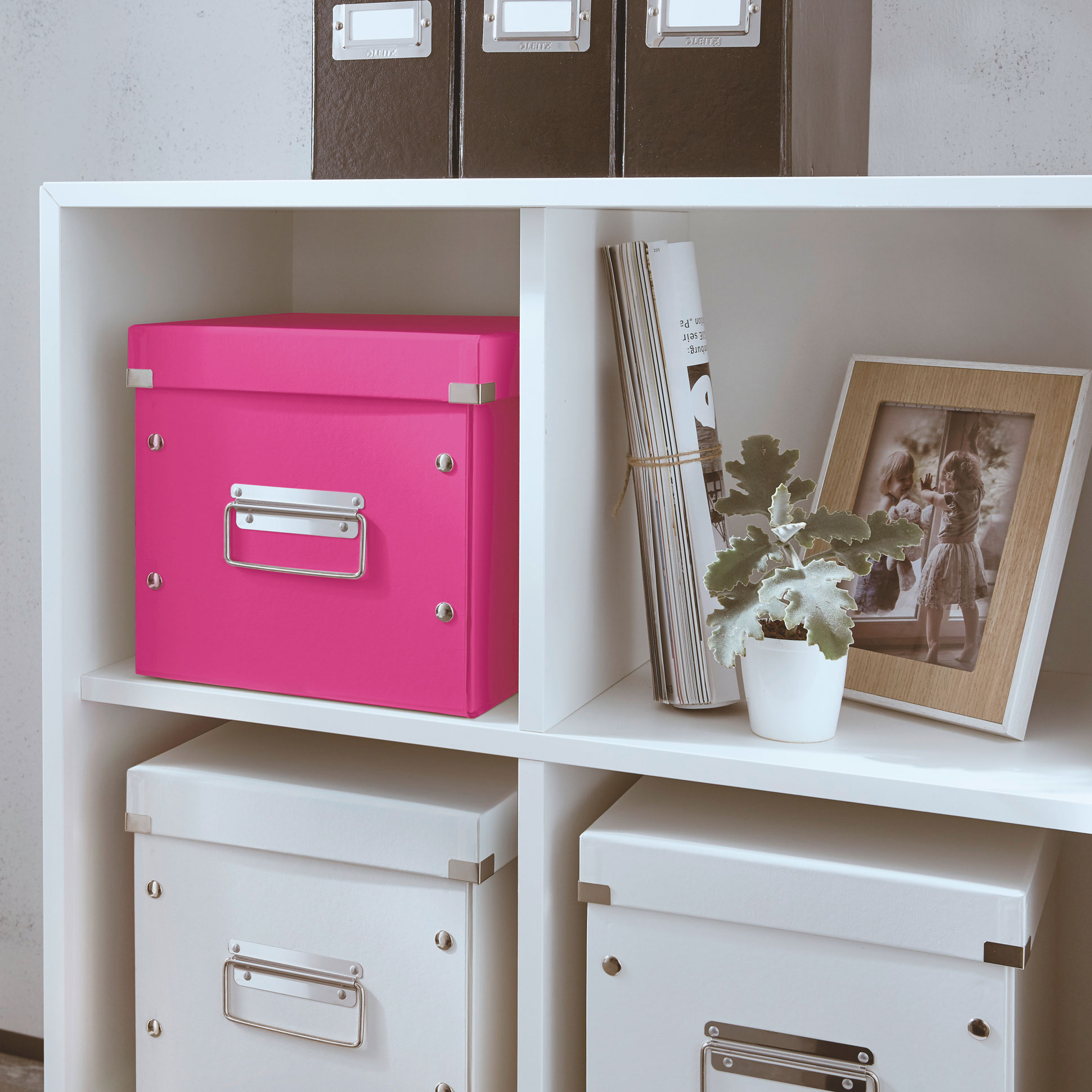 Cutie click&store medie cub roz leitz [1]