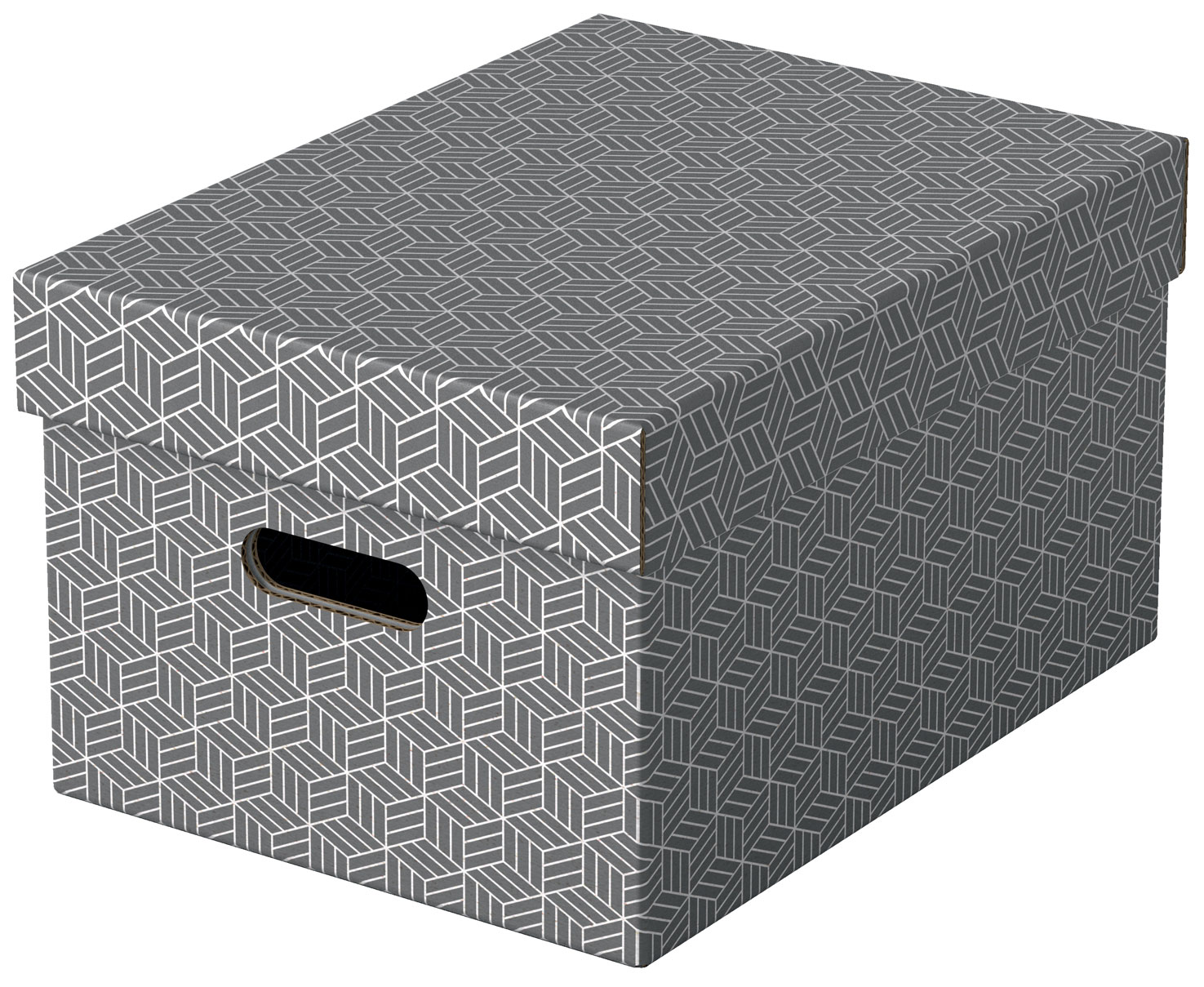 Arhivare - Cutie depozitare cu capac 36 x 26 x 20cm gri recycled fsc 3/set esselte