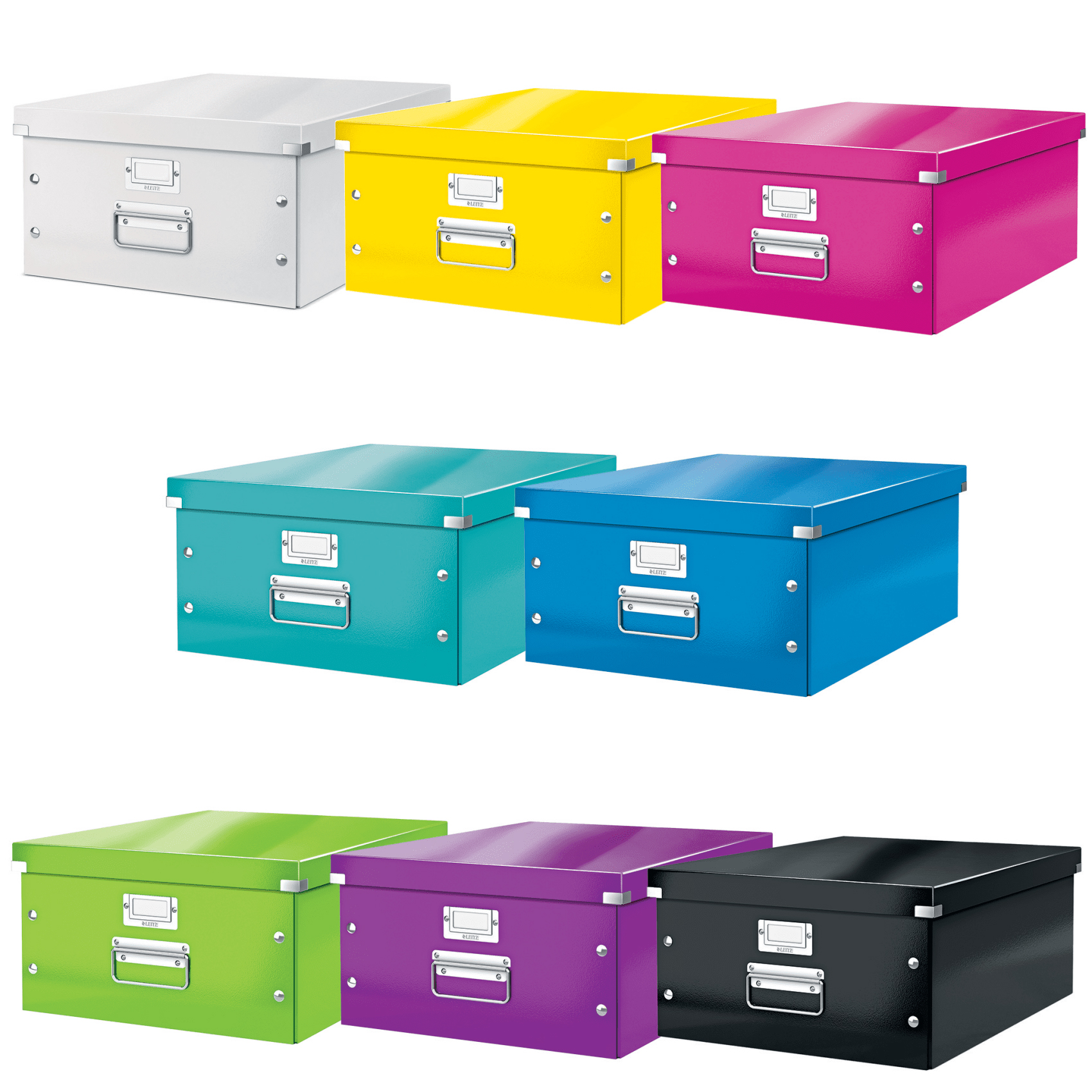 Cutie depozitare mare galbena click&store leitz [3]