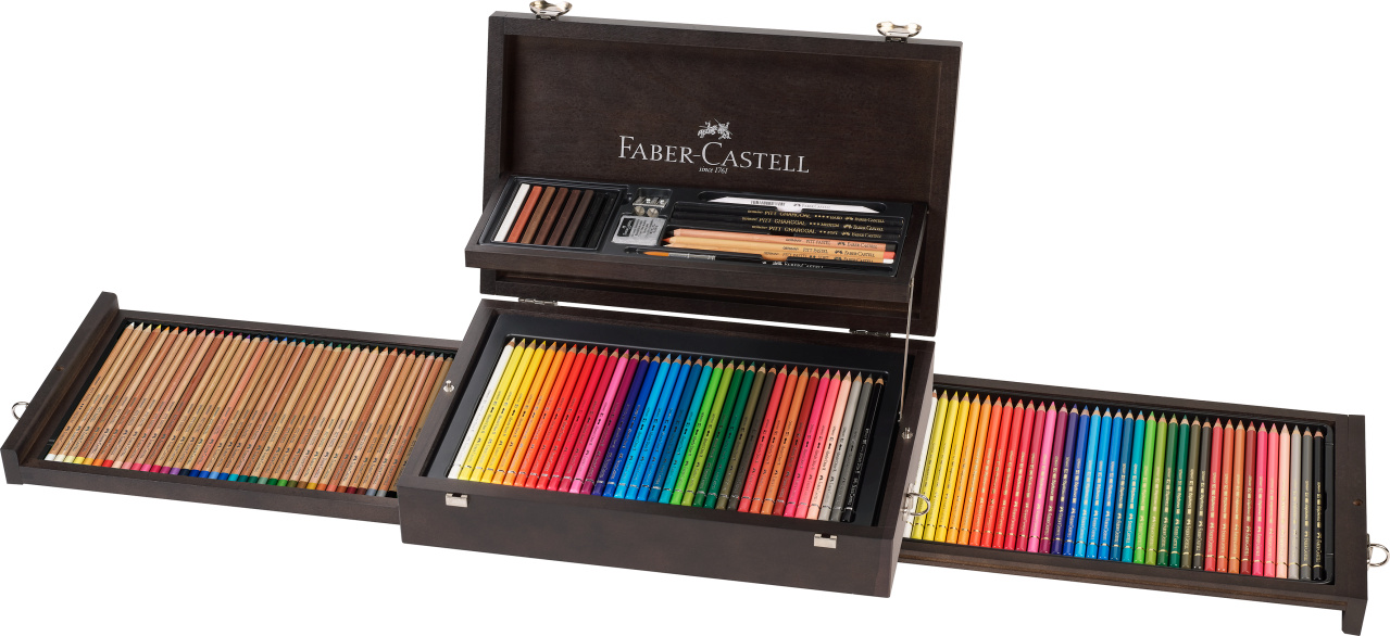 Cutie lemn colectie arta si grafica faber-castell [1]