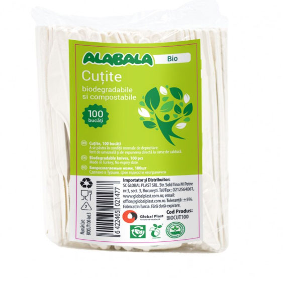 Casă, gradină și bricolaj - Cutite biodegradabile 100/set