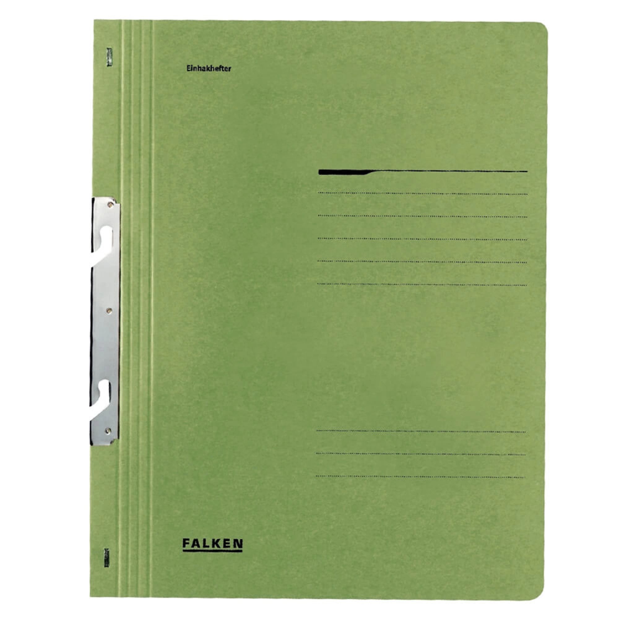 Dosare din carton - Dosar carton incopciat 1/1 verde falken/exacompta