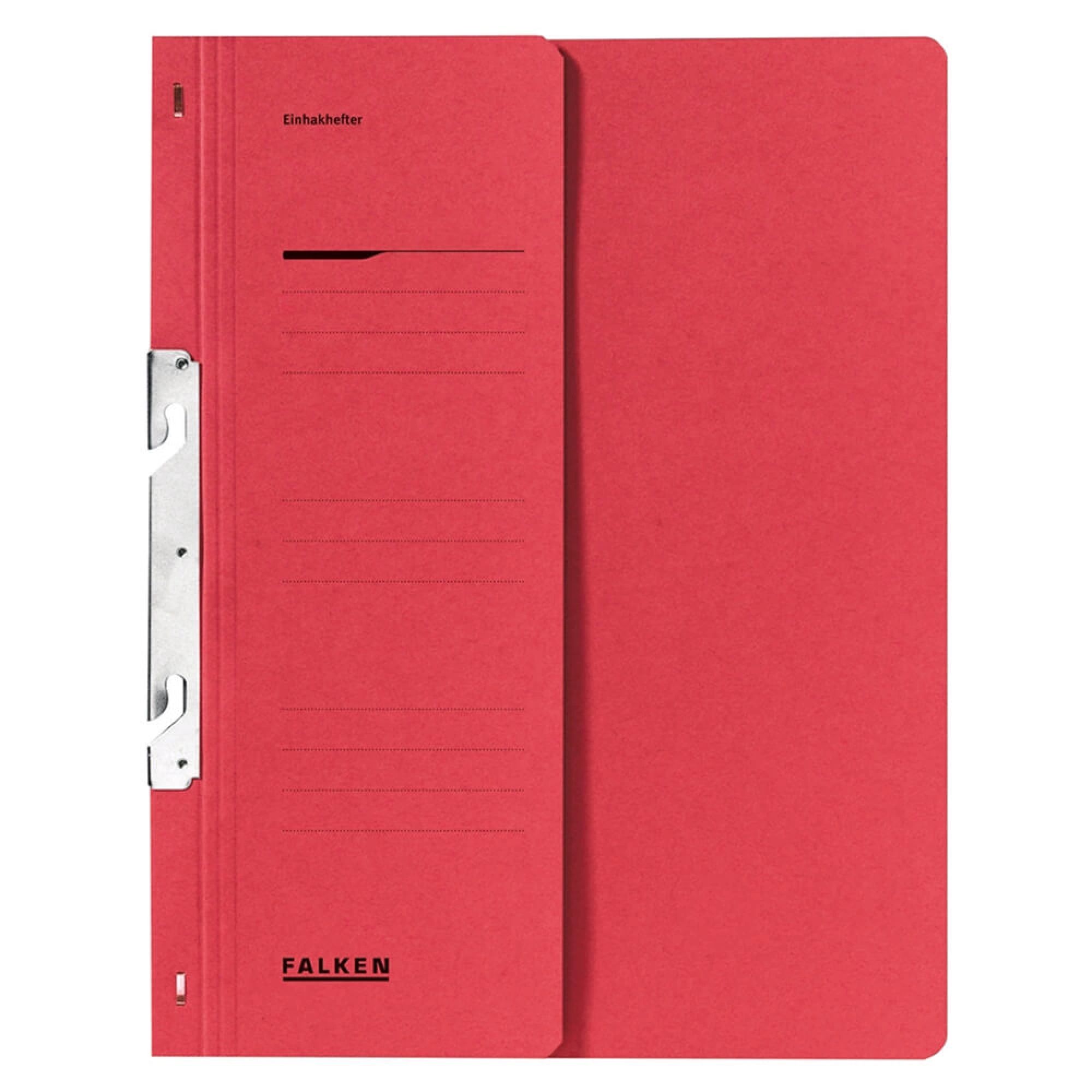 Dosare din carton - Dosar carton incopciat 1/2 rosu falken/exacompta