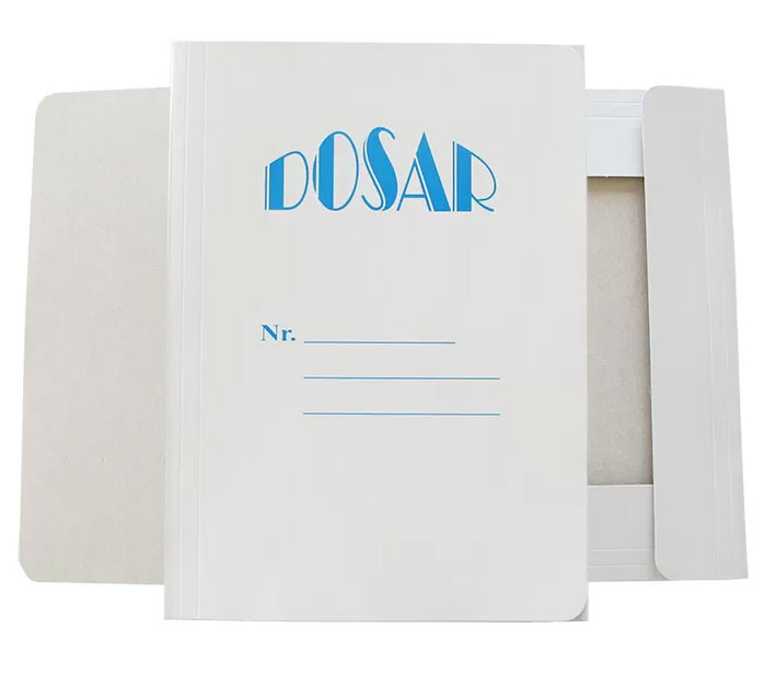 Dosare din carton - Dosar carton plic gold