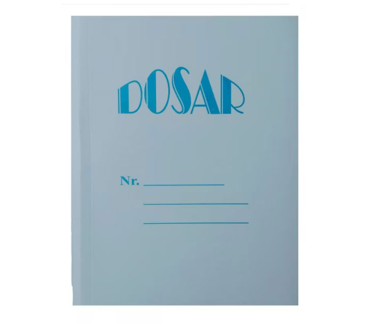 Dosare din carton - Dosar carton simplu gold