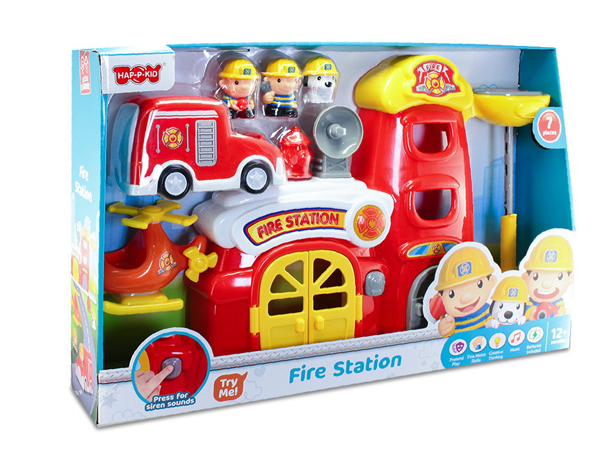 Jucării și Jocuri pentru copii - Jucarie interactiva - Prima mea statie de pompieri