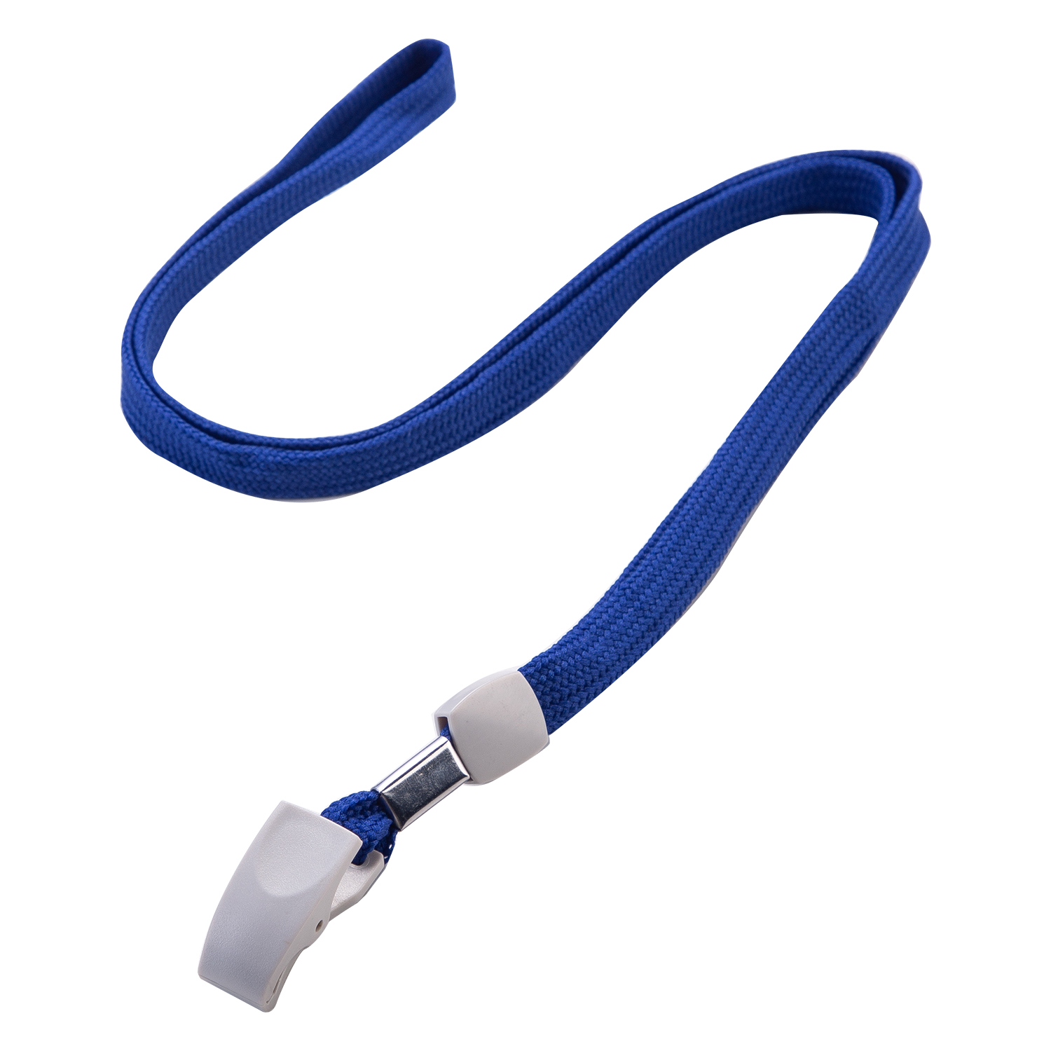 Ecuson vertical 70*105mm cu clips si snur textil deli [2]