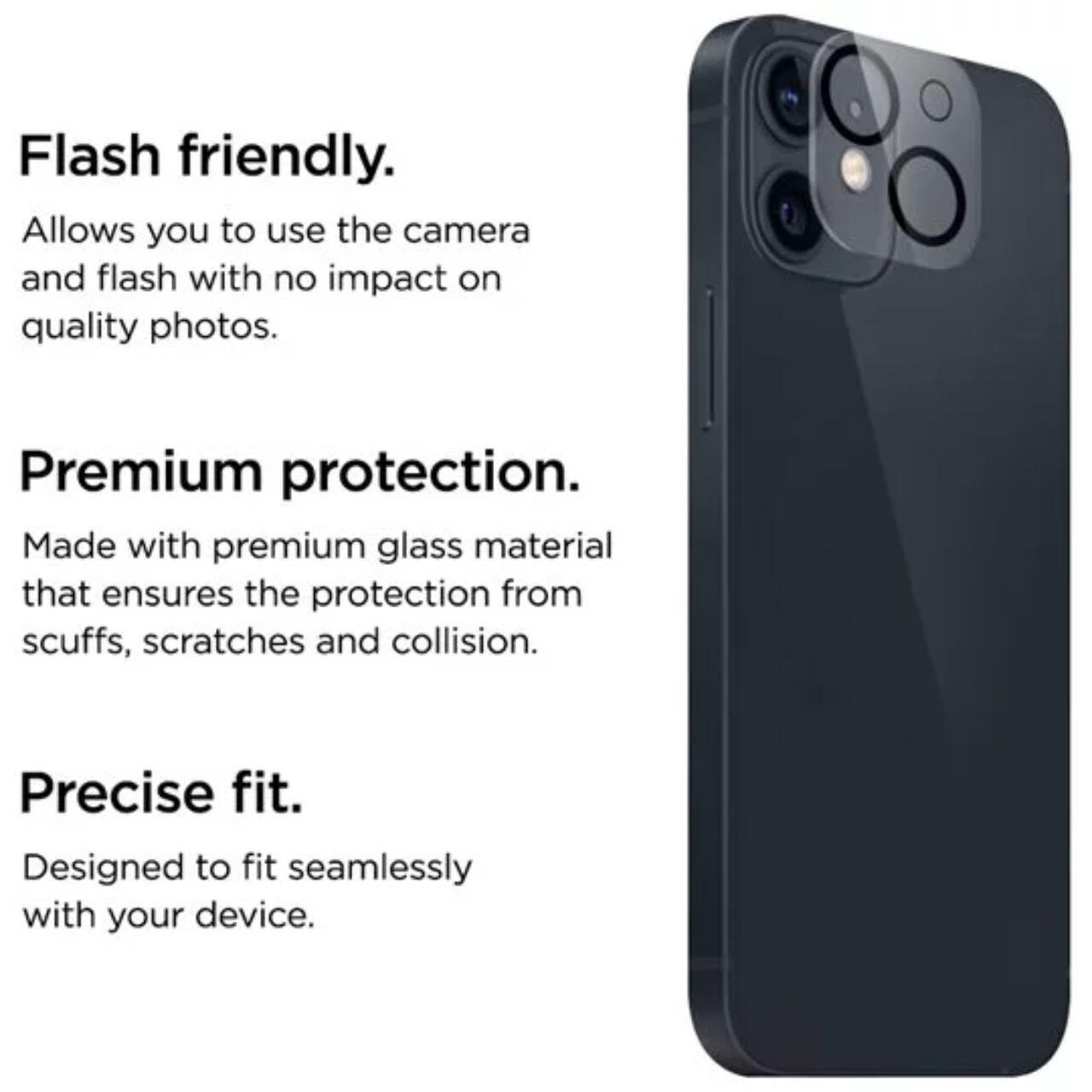 Eiger Folie Sticla Camera 3D Mountain Glass GRS iPhone 15 / 15 Plus Clear [0]