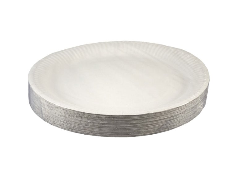 Farfurii carton albe 23cm 50/set [2]