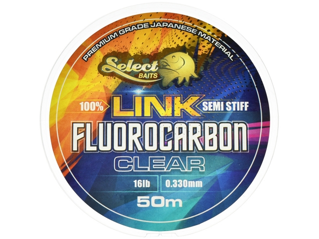 Fir - Fir Select Baits LINK Fluorocarbon Semi-Stiff 0.296mm - 14lb (6.35kg)