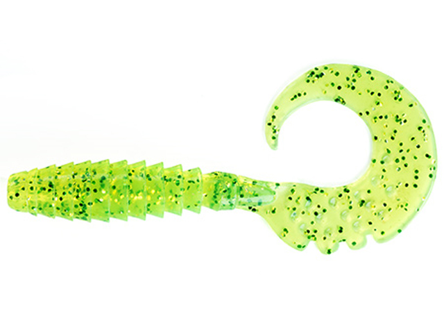 Nălucă - FishUp Fancy Grub 6.3cm #026 Flo Chartreuse Green 6.3cm Flo Chartreuse Green