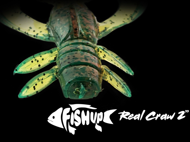 FishUp Real Craw 3.8cm #016 Lox Green and Black 3.8cm #016 Lox Green and Black [3]