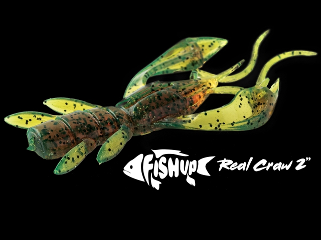 FishUp Real Craw 3.8cm #043 Watermelon Brown and Black 3.8cm #043 Watermelon Brown and Black [4]
