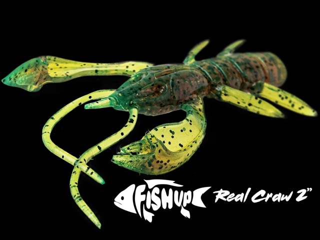 FishUp Real Craw 3.8cm #043 Watermelon Brown and Black 3.8cm #043 Watermelon Brown and Black [2]