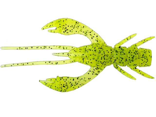 Nălucă - FishUp Real Craw 5cm #055 Chartreuse Black 5cm #055 Chartreuse Black