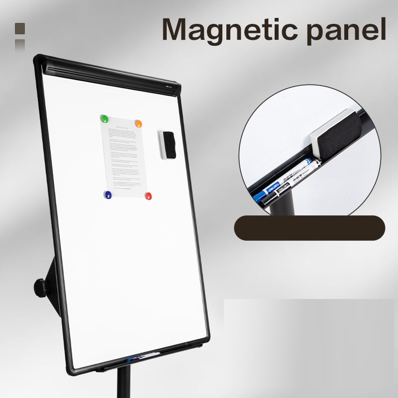 Flipchart magnetic mobil 75*107 cm deli [4]