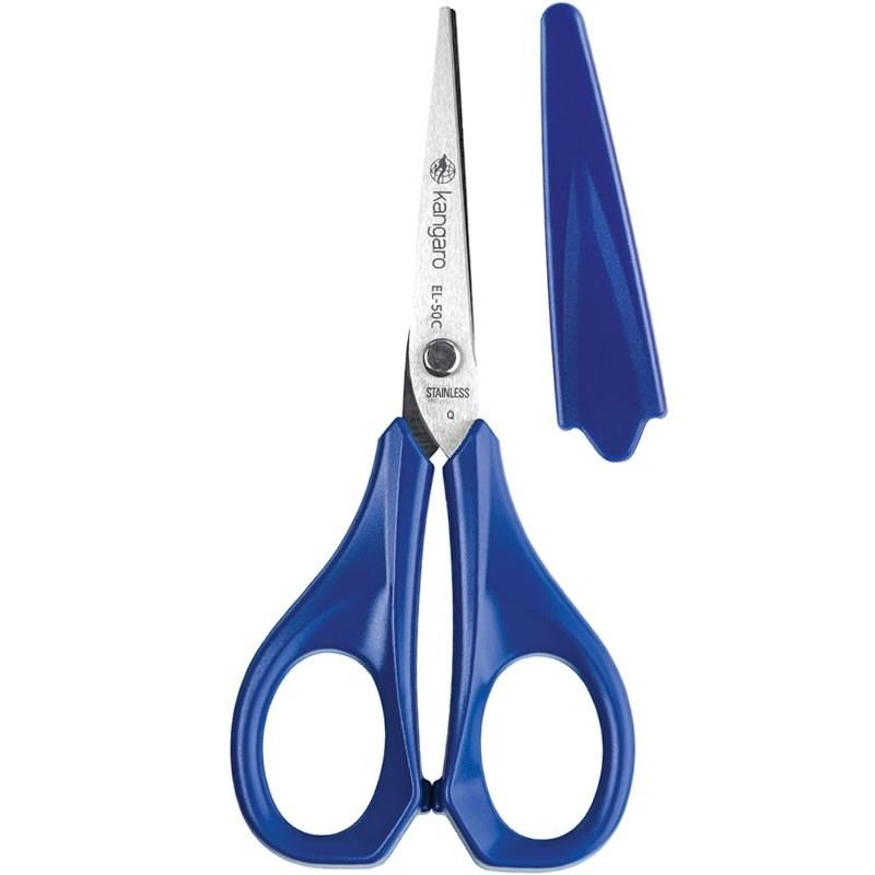 Foarfeca Kangaro Elegance EL-50C/Y, 12.8cm, lama inox, blister [1]