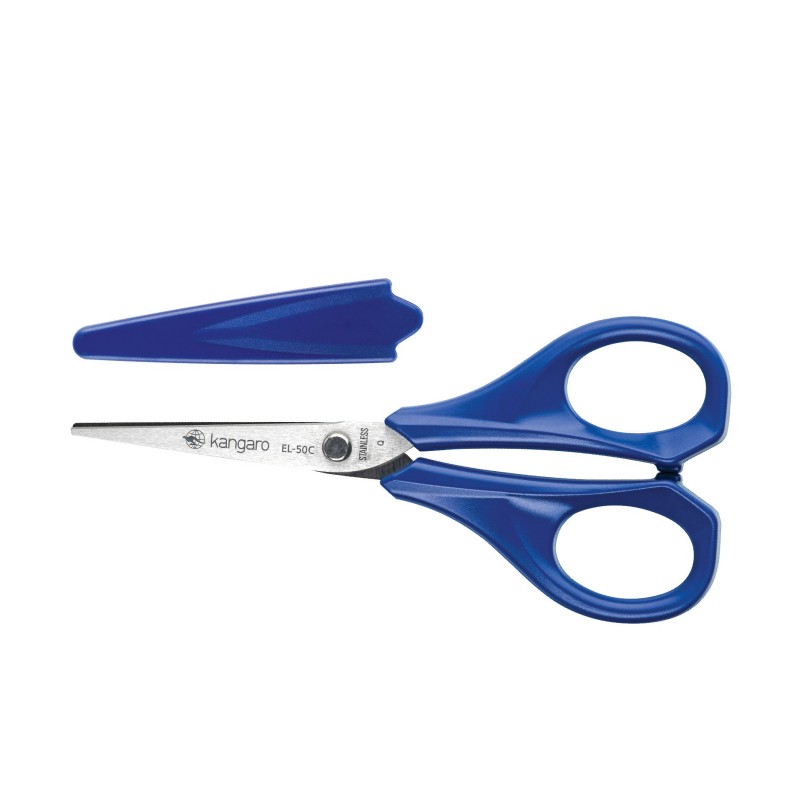 Foarfeca Kangaro Elegance EL-50C/Y, 12.8cm, lama inox, blister [2]