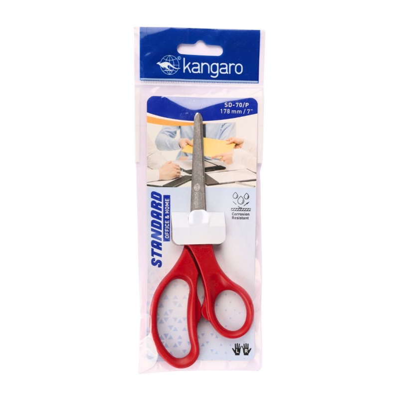 Art & Craft si Artizanat - Foarfeca Kangaro SD-70/P, 17.8cm, blister