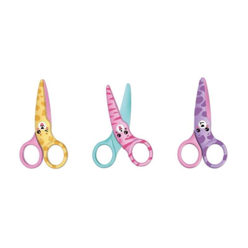 Art & Craft si Artizanat - Foarfeca Keyroad Bounce Buddies KR980049, plastic, prescolari, diverse culori, blister