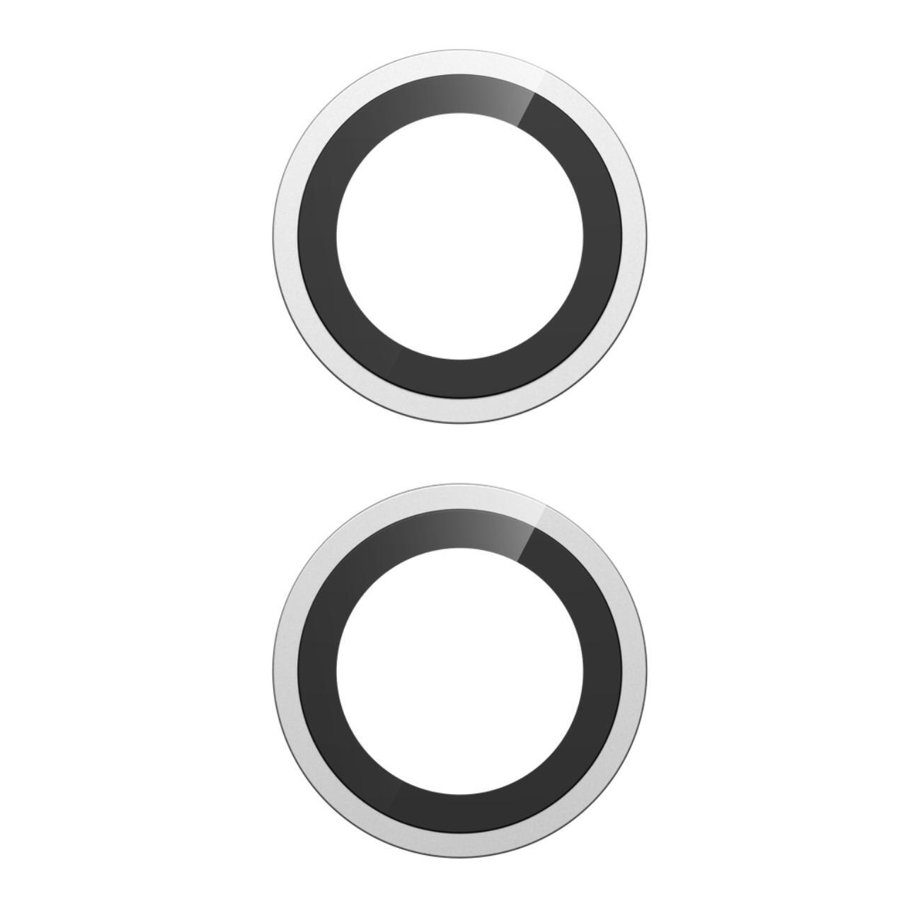 Devia Folie Sticla Camera Peak Series iPhone 17 Argintiu, pachet de 2 buc [2]