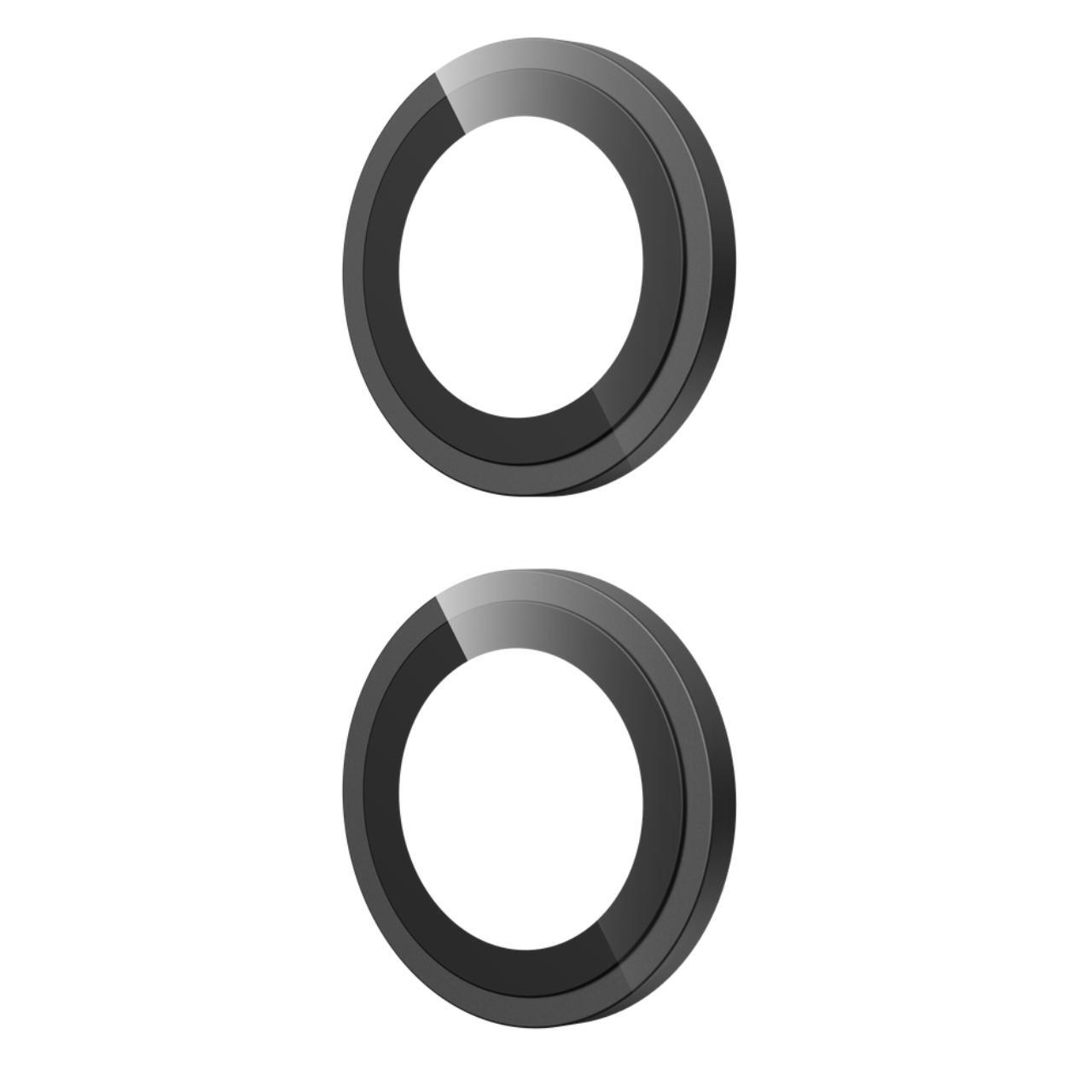 Devia Folie Sticla Camera Peak Series iPhone 17 Negru, pachet de 2 buc [2]