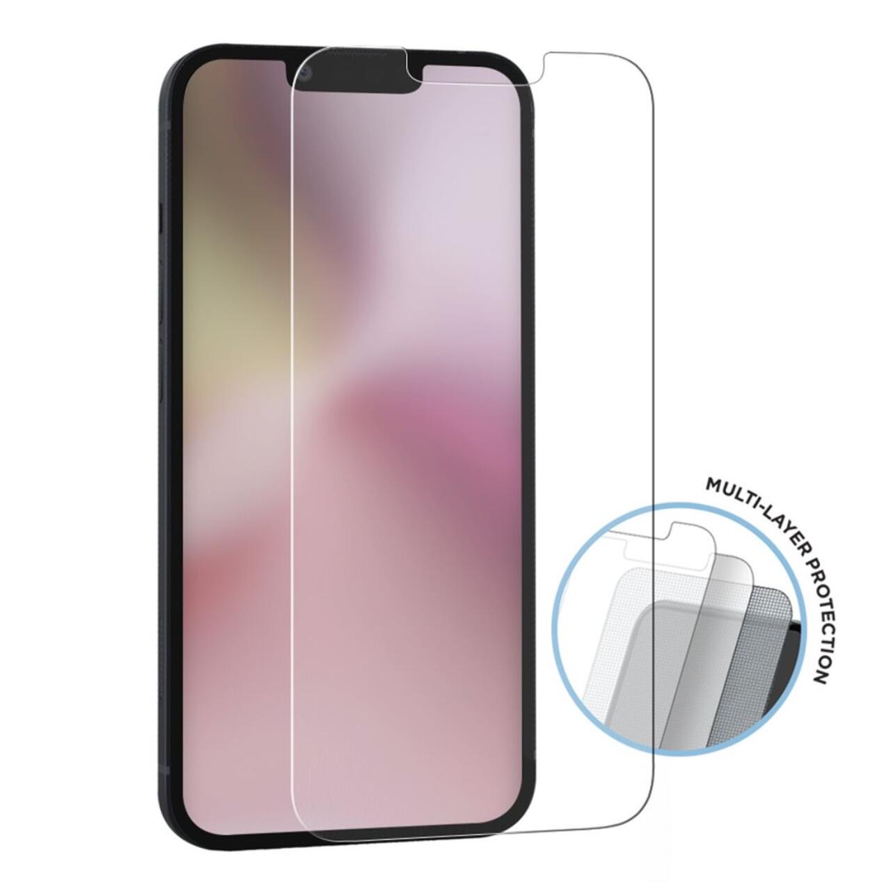 Folii Telefoane - Eiger Folie Clear Triflex H.I.T GRS   iPhone 17e / iPhone 16e / iPhone 14 / iPhone 13 / iPhone 13 Pro Clear