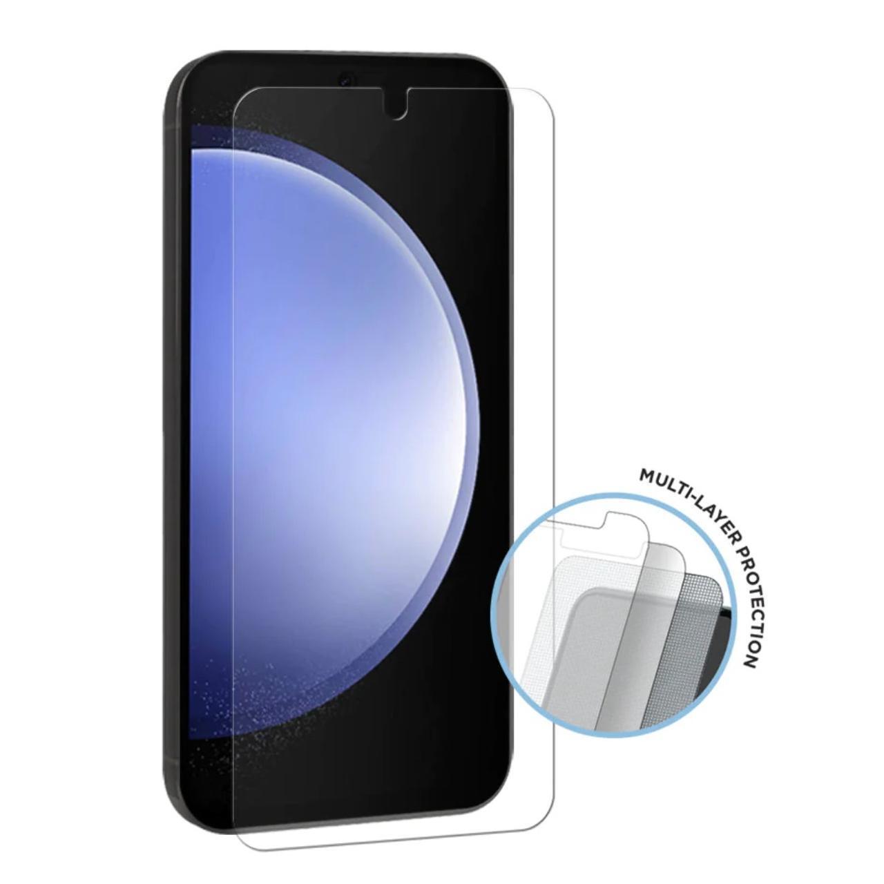 Eiger Folie Clear Triflex H.I.T Samsung Galaxy S24 Clear, pachet de 2 buc [1]