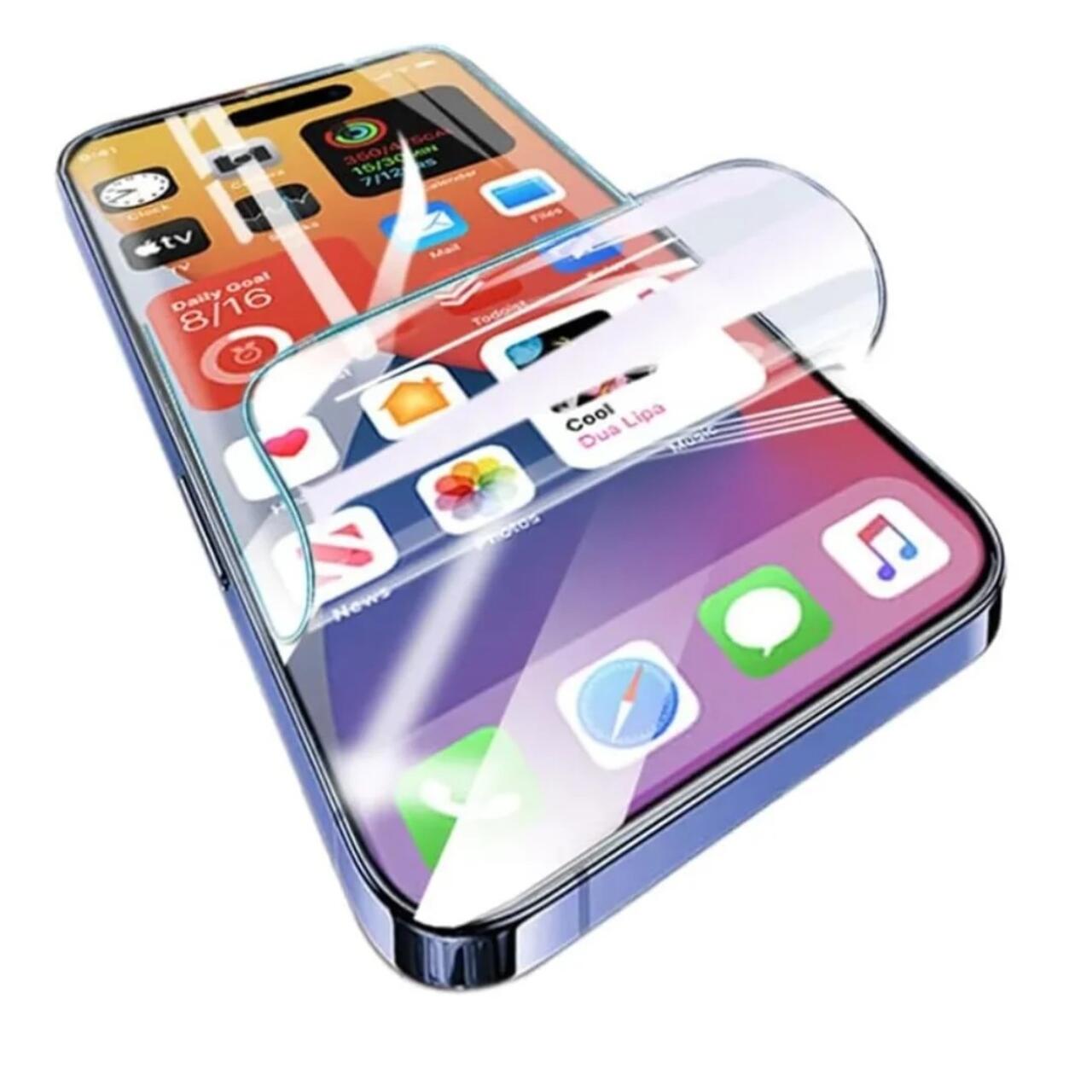 Folii Telefoane - Lemontti Folie Silicon 3D GRS Clear Xiaomi 14 Pro