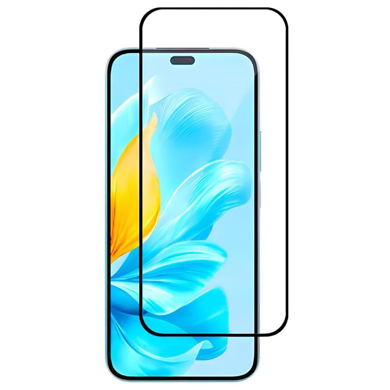 Folii Telefoane - Lemontti Folie Sticla Full Fit Honor 200 Lite 5G Negru