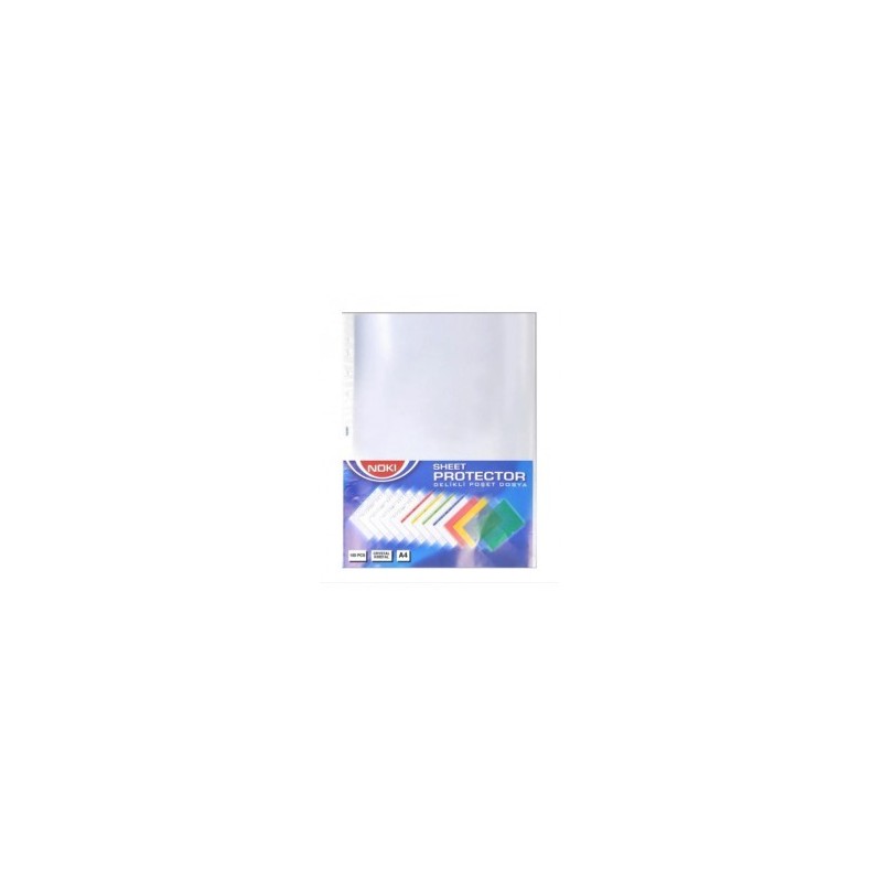 Birotică și Papetărie - Folie de protectie Noki 54430-75, A4, portret, 75 microni, plastic, cristal, set 100 buc
