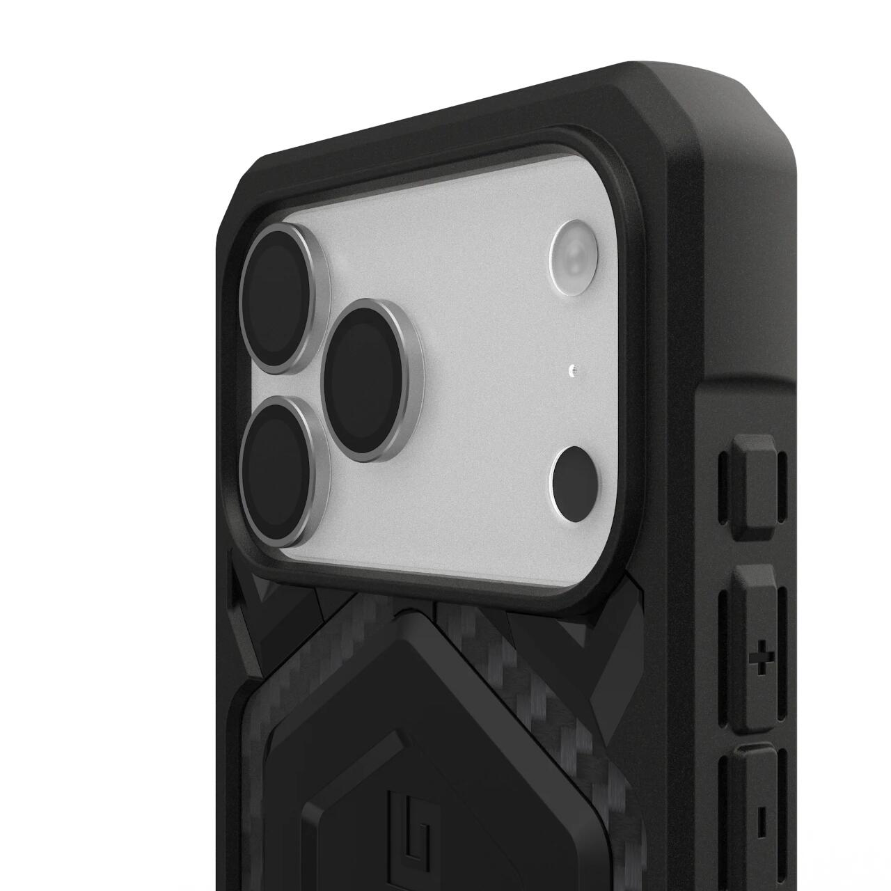 UAG Folie Sticla Camera Lens Shield iPhone 17 Pro/ 17 Pro Max Titanium [2]