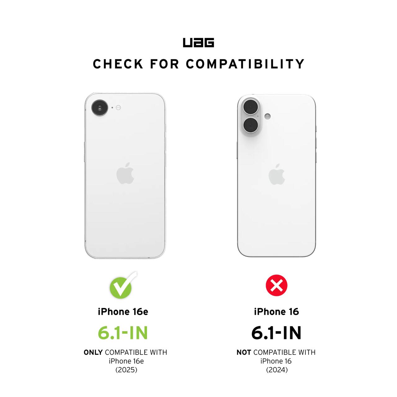 UAG Folie Sticla Glass Shield iPhone 17e / iPhone 16e Clear [3]