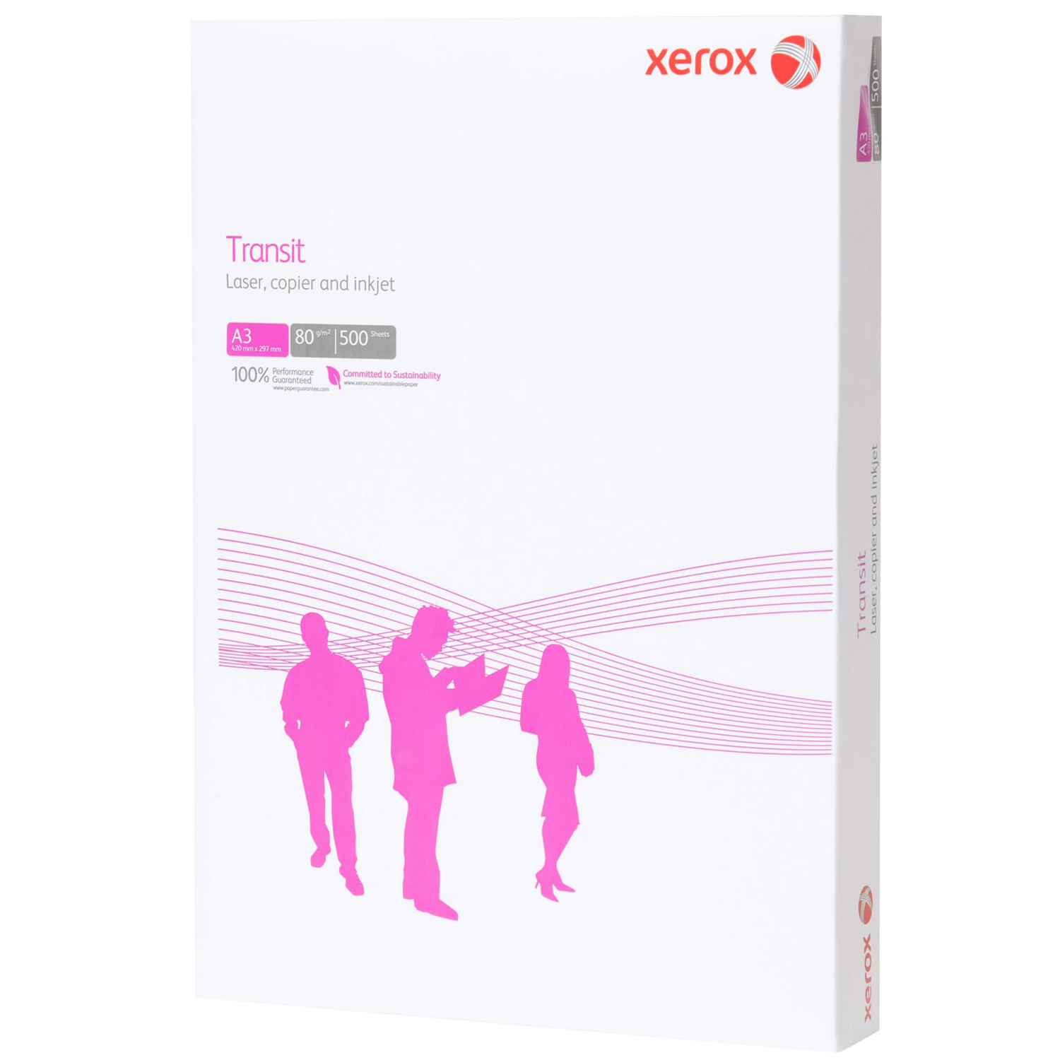 Hârtie pentru copiator - Hartie copiator a3 transit 80g 500/top xerox