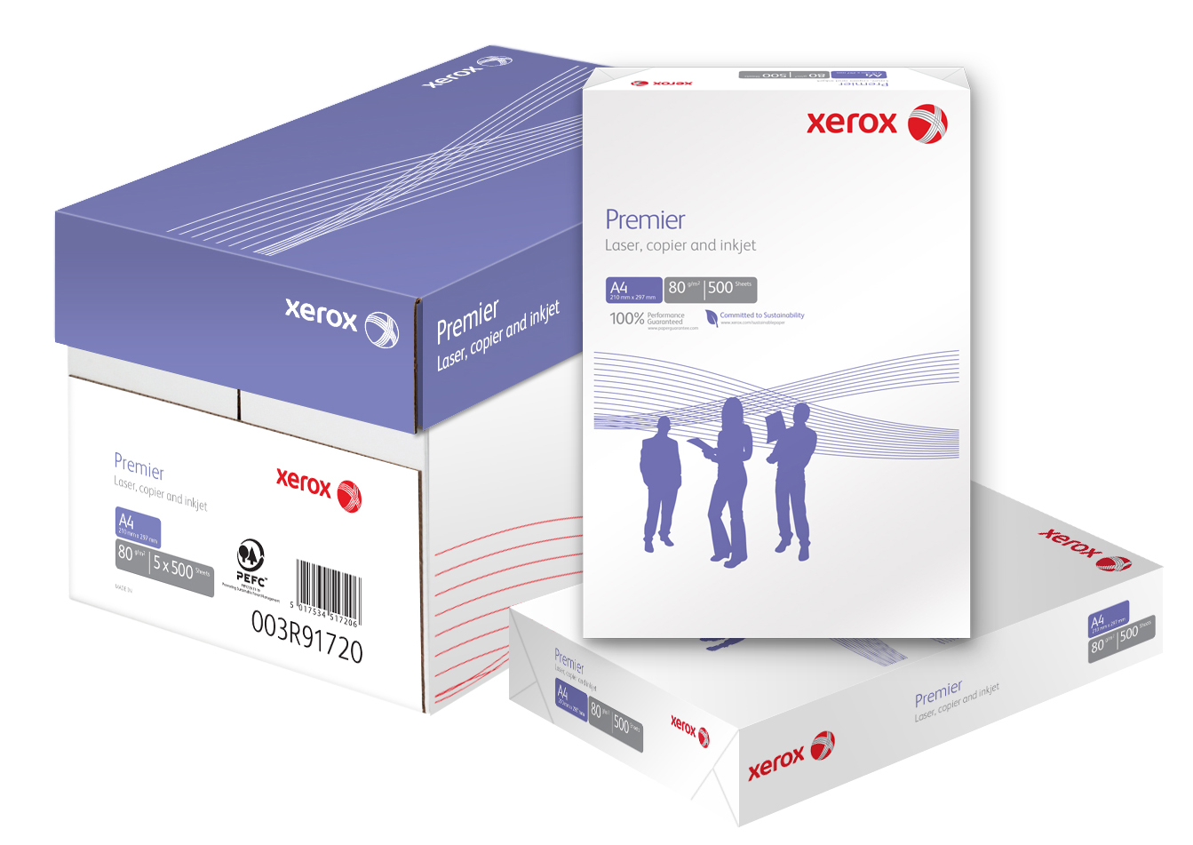 Hartie copiator a4 premier 80g 500/top xerox [2]