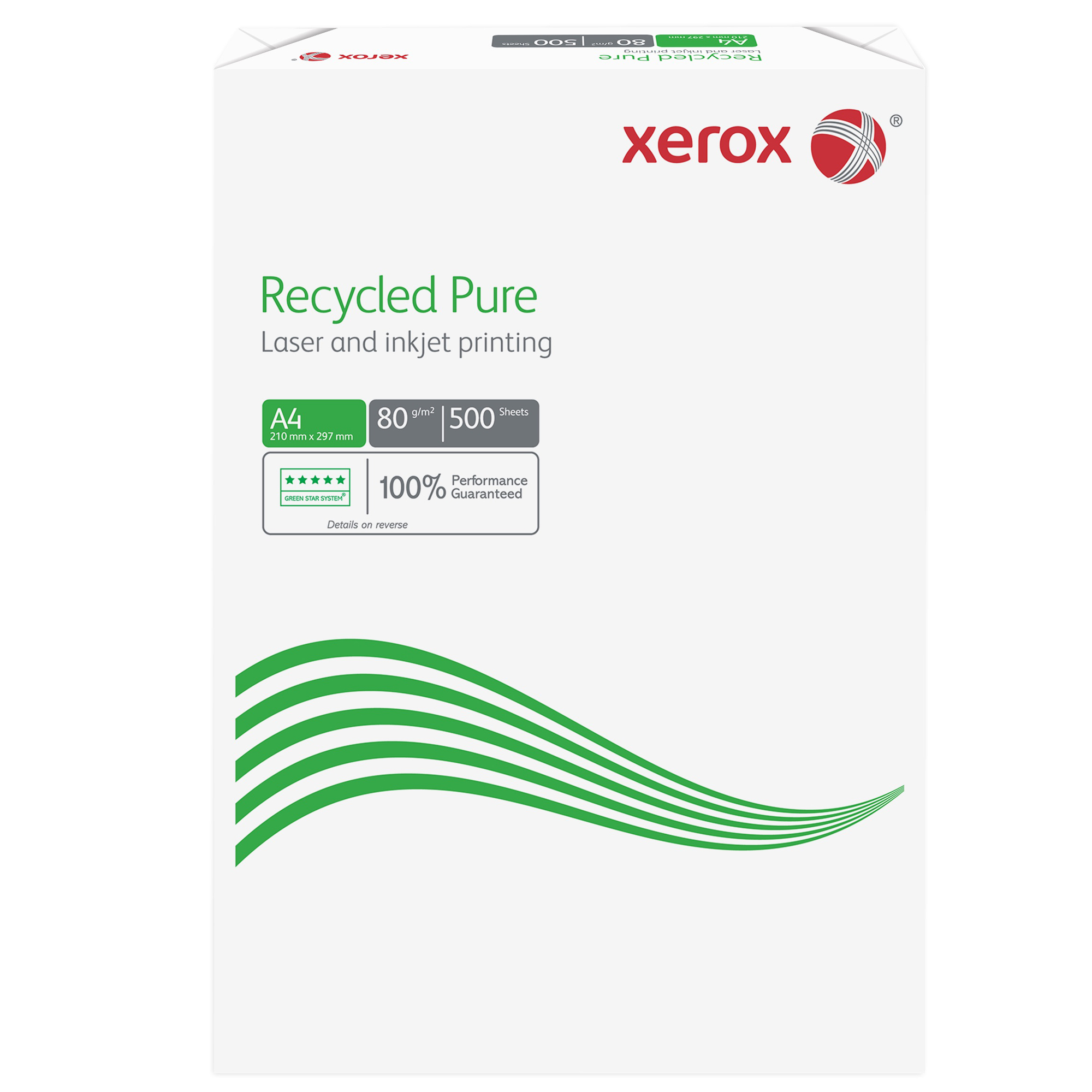 Hârtie pentru copiator - Hartie copiator a4 recycled pure 80g 500/top xerox