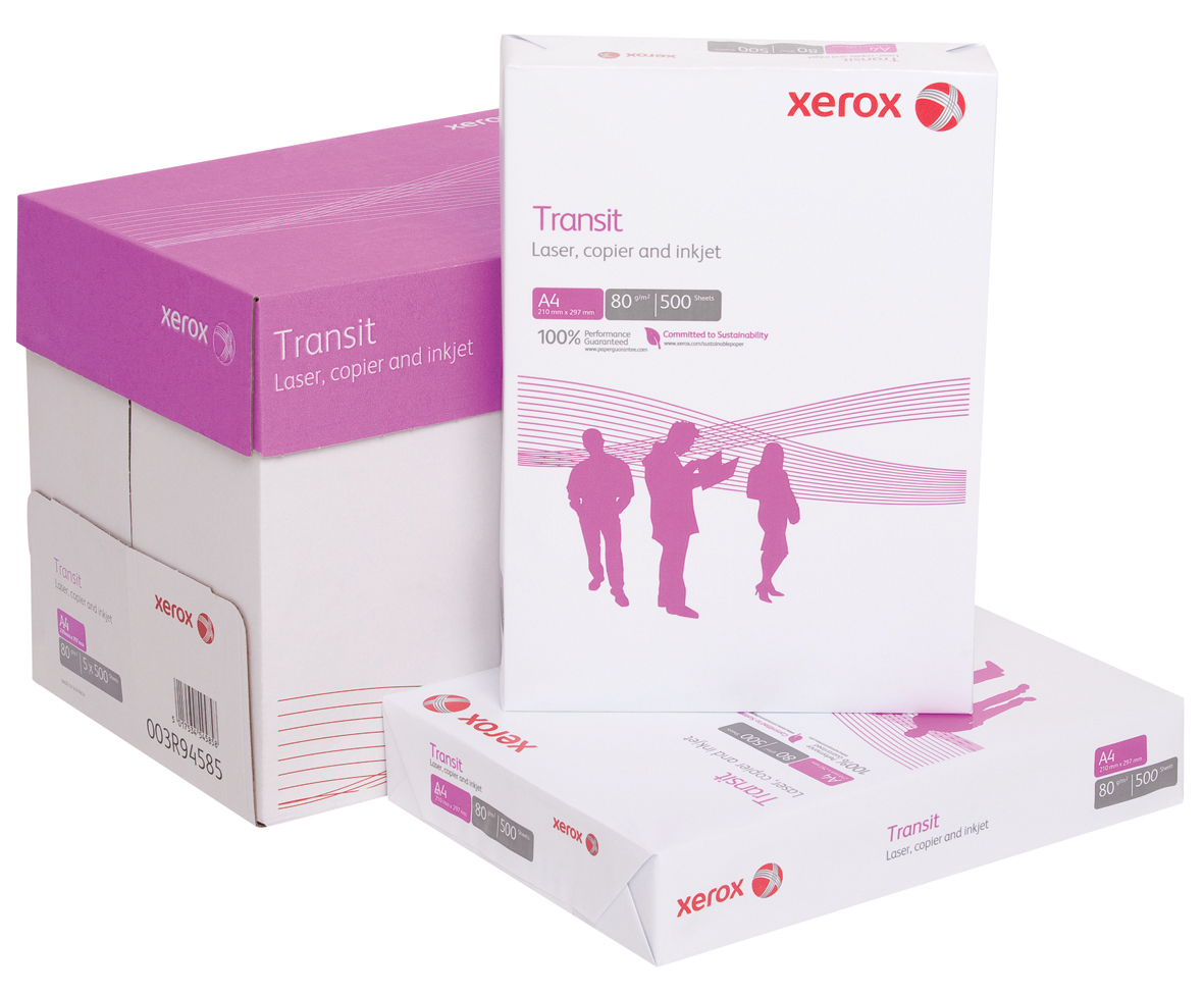 Hartie copiator a4 transit 80g 500/top xerox [1]