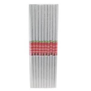 Art & Craft si Artizanat - Hartie creponata daco argintiu hc005 10 buc