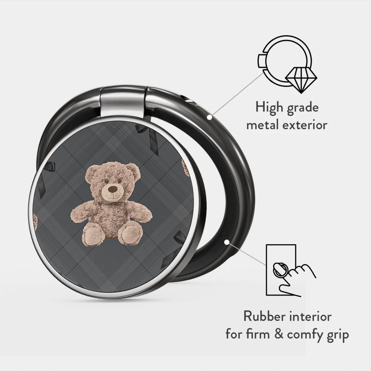 Laptop, Tablete & Telefoane - Burga Inel pentru telefon Gunmetal BFF