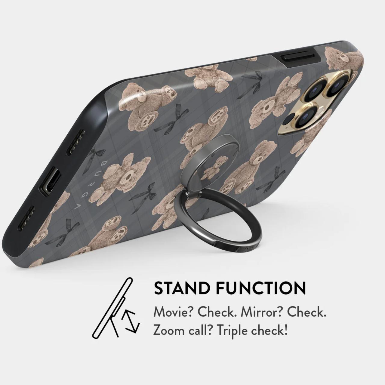 Burga Inel pentru telefon Gunmetal BFF [2]