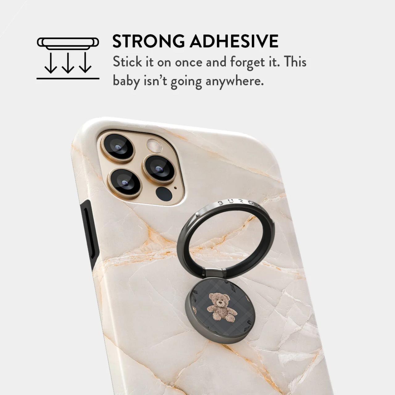 Burga Inel pentru telefon Gunmetal BFF [3]