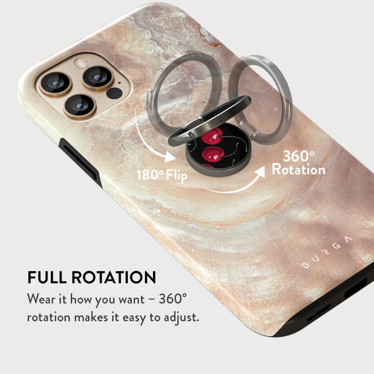 Burga Inel pentru telefon Gunmetal Cherrybomb [1]