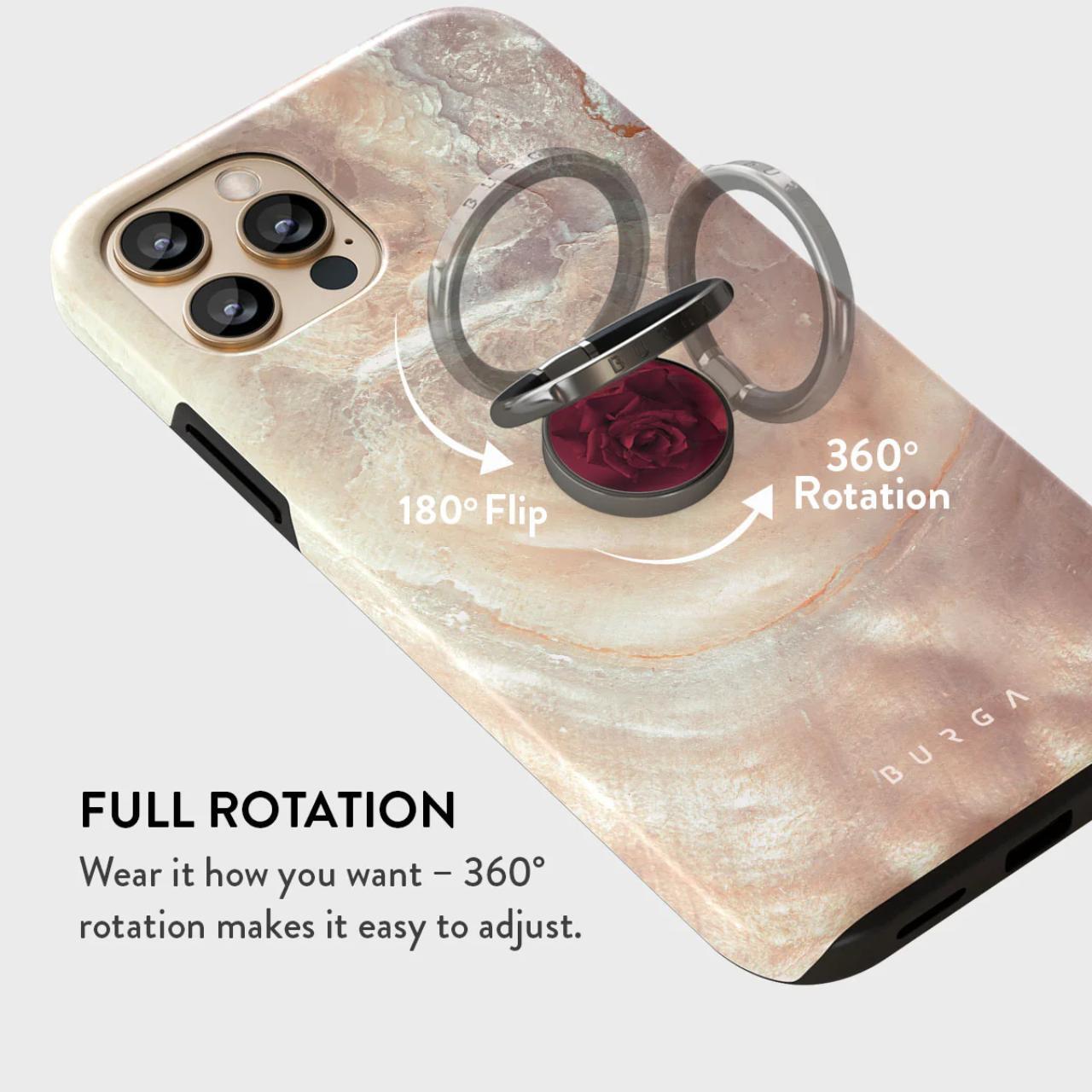 Burga Inel pentru telefon Gunmetal Femme Fatale [2]