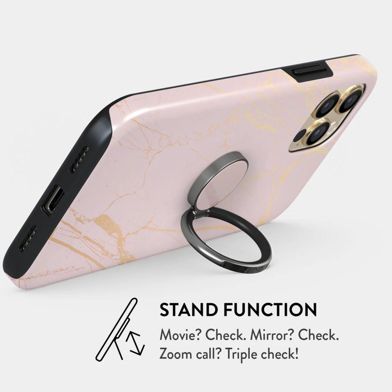 Burga Inel pentru telefon Gunmetal Peachy Gold [2]