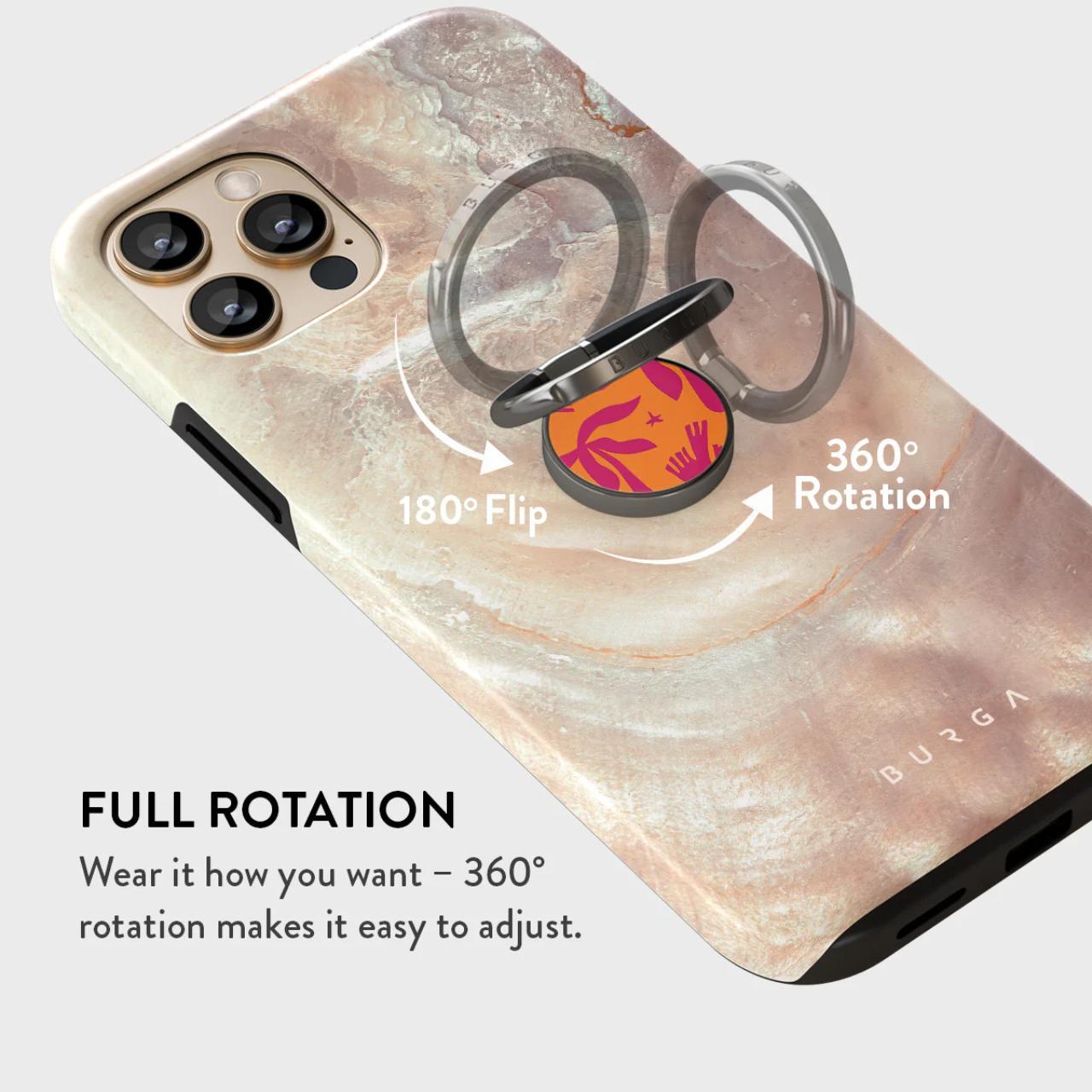 Burga Inel pentru telefon Gunmetal Siesta [2]
